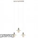 Lampa wisząca EINDHOVEN LOFT No. 3 MCH CL – żyrandol