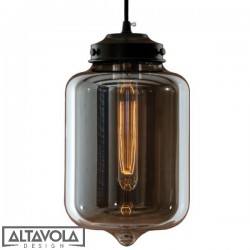 Lampa wisząca szklana LONDON LOFT No. 2S ALTAVOLA