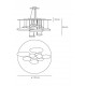 Mercury Led Suspension - Inox