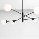 Lampa wisząca HOMME 6 BLACK